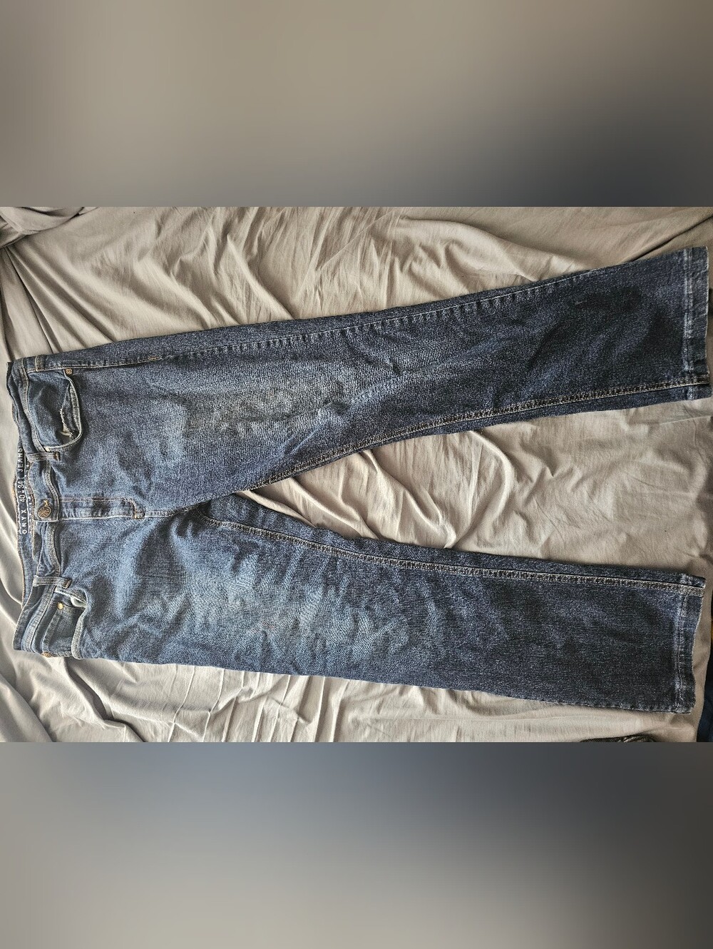 Classic Men's Blue Denim Jeans